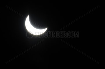 Partial solar eclipse of March 20  2015 - Alsace France