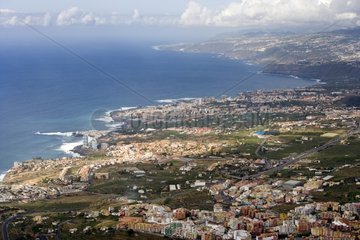 Stadt Puerto von Cruz Teneriffa Canary Islands