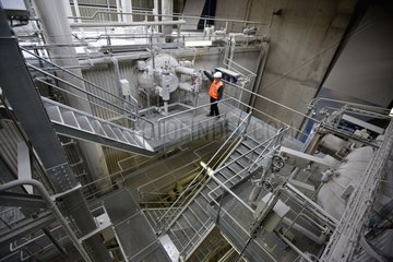 Installation of a reprocessing plant waste France