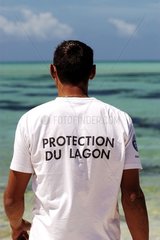 South Lagoon Guard aus der Neukaledonien zurück gesehen