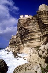 Corse du Sud  les falaises de Bonifacio