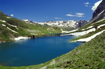 Grand Ban Lake in Hauutes-Alpes Frankreich