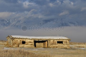 Cunningham Cabin in the Grand Teton NP USA