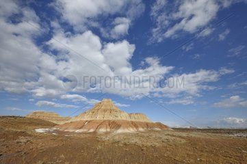 Painted Hills north of Greater Piney Wyoming USA
