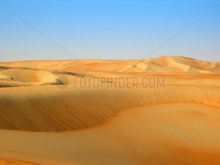 DÃ¼nen Sand Orange Vereinigte Arabische Emirate