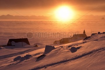 Ittoqqortoormiit and the Scoresbysund  February 2016  Greenland