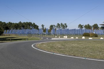 Central solar photovoltaic solar trackers France