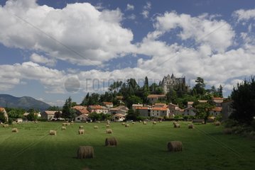 Montdardier village on the edge of the Causse de Blandas