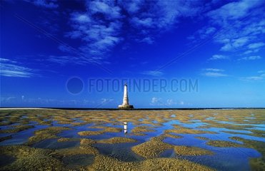 Banks lighthouse at Sandy Cordouan in the estuary France