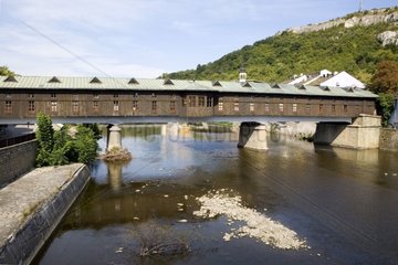 Covered bridge of Lovech in the Area of Pleven in Bulgaria