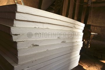 Placo-Plaster for thermal insulation of a house France