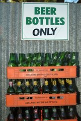 Selective trash for beer bottles Australia