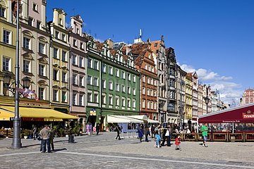 Market Square Rynecki Wroclaw Polen