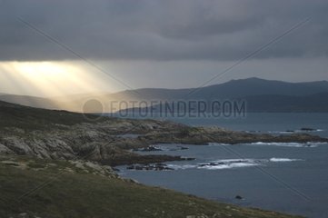 Sunset on the Death Coast Galicia Spain