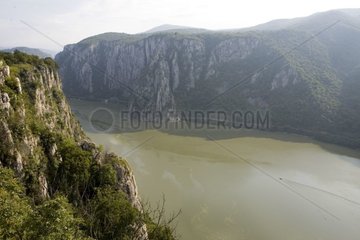 Anblick auf die Donau -Rumänien