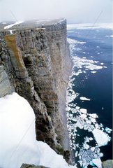 Klippe der Insel Prinz Leopold Canadina Arctic