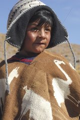 Children Quechua Altiplano Bolivia