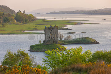 Stalker castle  Highlands  Scotland