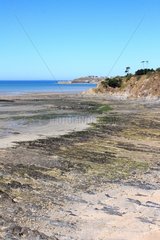 Coast to Granville in the Manche in France