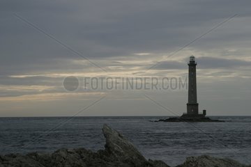 Le phare de Goury côte de la Hague France