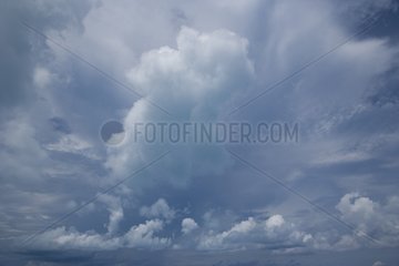 Stormy sky Bahamas
