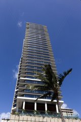 Building on Kalia Road in Waikiki Beach Honolulu Hawaii