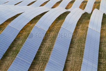 Solar photovoltaic park of Mees France