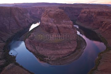 Meander of the Colorado Glen Canyon Arizona USA