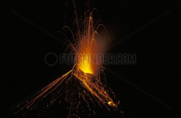 Krakatoa volcano Eruption