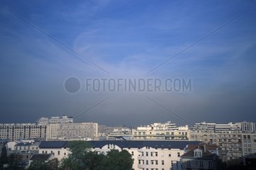 Pollution de l'air Paris France