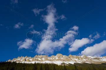 Landscape of Banff NP The Rockies Alberta Canada