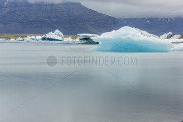 Ice on Joekulsárlón  Islande