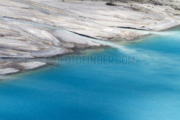 Ice water Peyto Lake - Banff Alberta Canada