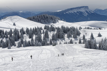 Semnoz Ski Resort - Bauges Alpes France