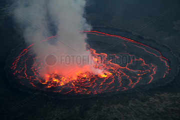 Mount Nyiragongo lava - Democratic Republic Congo