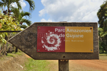 Panel of Guiana Amazonian Park - French Guiana