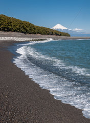 Mount Fuji seen from the Pacific coast - Japan