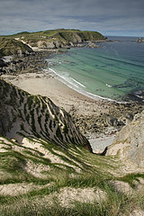Coastal landscape of Balnakeil  Sutherland  Scotland