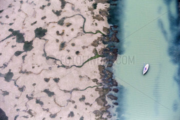 Aerial photography. Bahìa de Cadiz  Spain