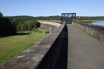 Dam of the Bassin de Champagney  Franche-Comte  France