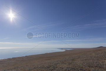 Coastal landscape  Wrangel Island  Chukotka  Russia