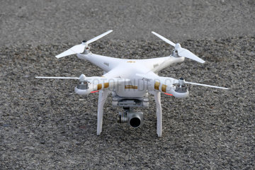 Drone DJI Phantom Professional for aerial shot