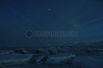 Birth of the Northern Lights - Spitsbergen Agardbukta