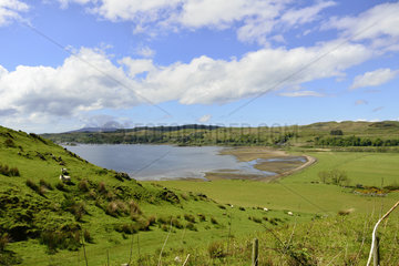 Landscape of the Island of Mull - Inner Hebrides Scotland