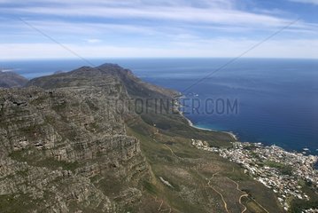 Table Mountain near Cape Town South Africa