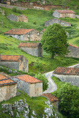 Traditional Village - Picos de Europa Asturias Spain