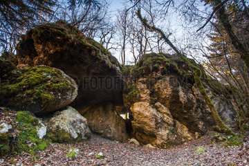 Grotte du Loup in Nances  Savoie  France