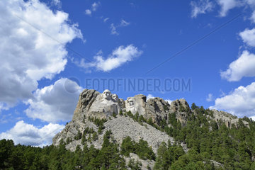 Mount Rushmore  South Dakota  USA