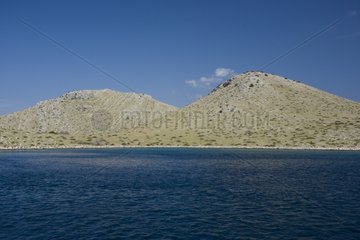 Rocky islets in the Kornati Islands NP Croatia