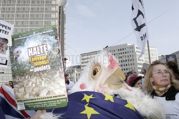 Demonstration in front of the European Commission Bruxelles